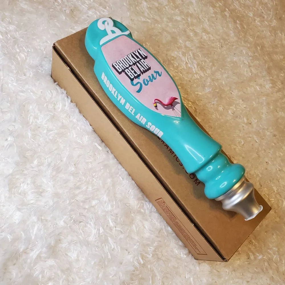 Brooklyn Bel Air Sour Teal Flat Face Tap Handle - Picture 3 of 7